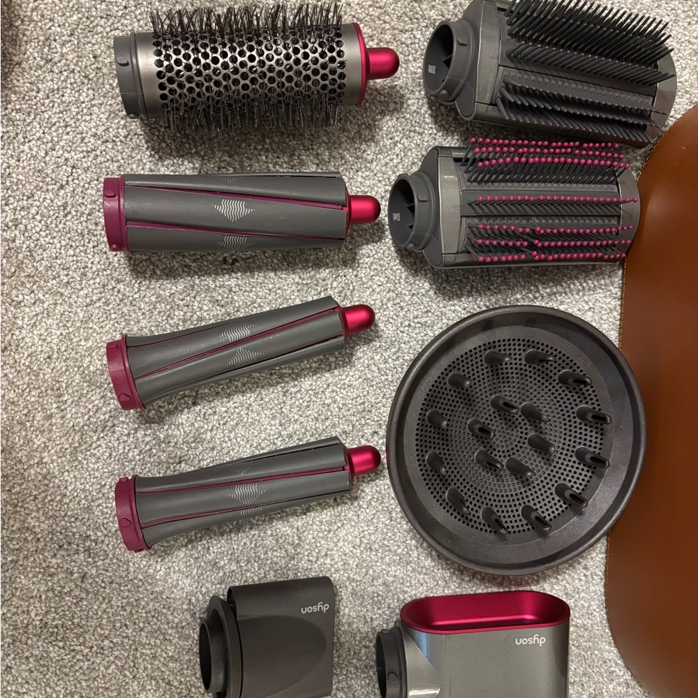 Dyson Airwrap OG Gray and Pink